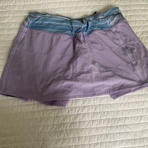 Purple Lulu skirt